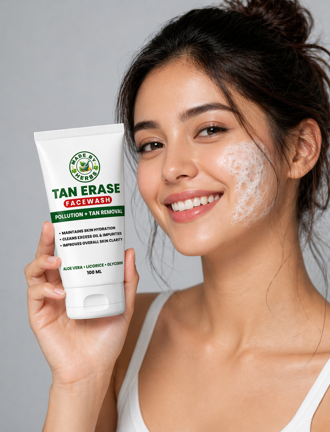 Made By Herbs TanErase Facewash
